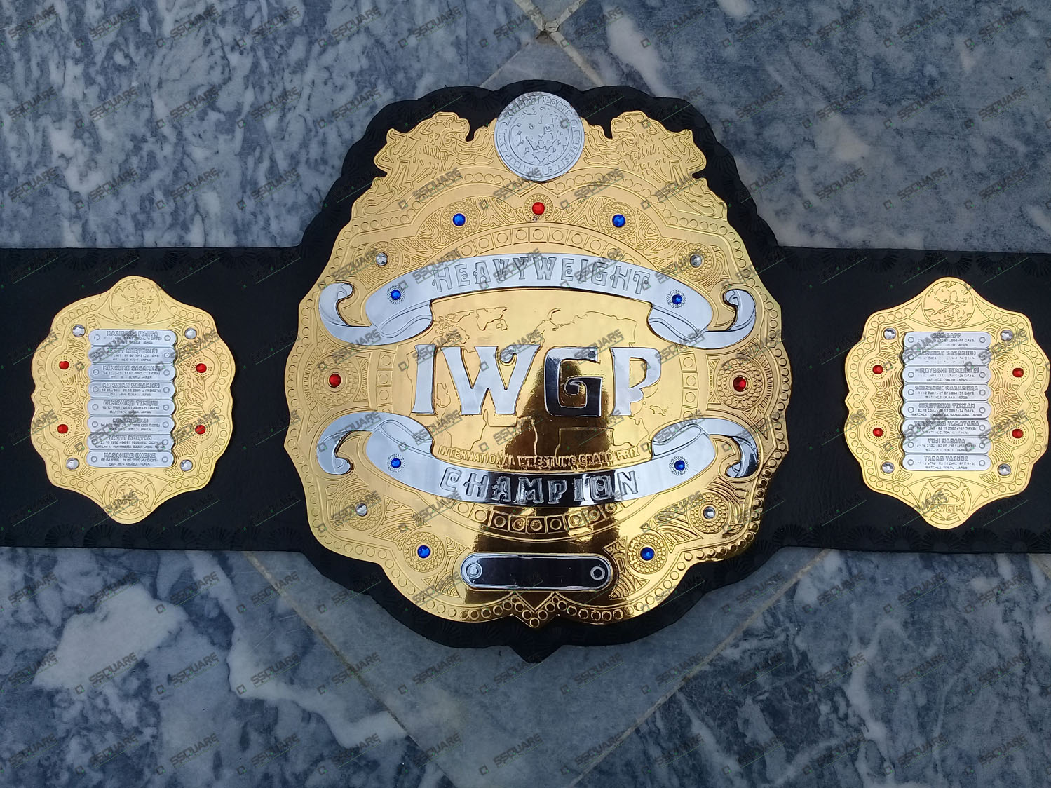 IWGP Heavyweight Championship Title Belt Gold Plated Replica Adult Size Belt New 