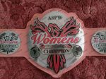 ASPW Women's Wrestling Champion Belt