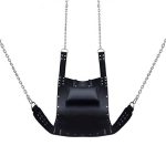 Black Fetish Strict Real Leather Swings Bondage