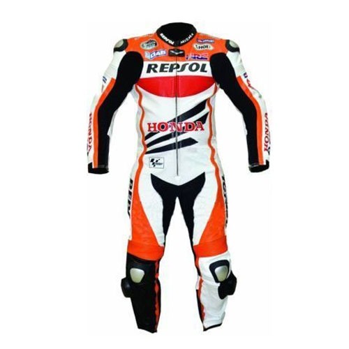 Honda Repsol one Piece Sports Motogp Racing Leather Suit  CE Armour