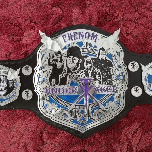 Phenom Undertaker Heavyweight Wrestling Champion replica belt