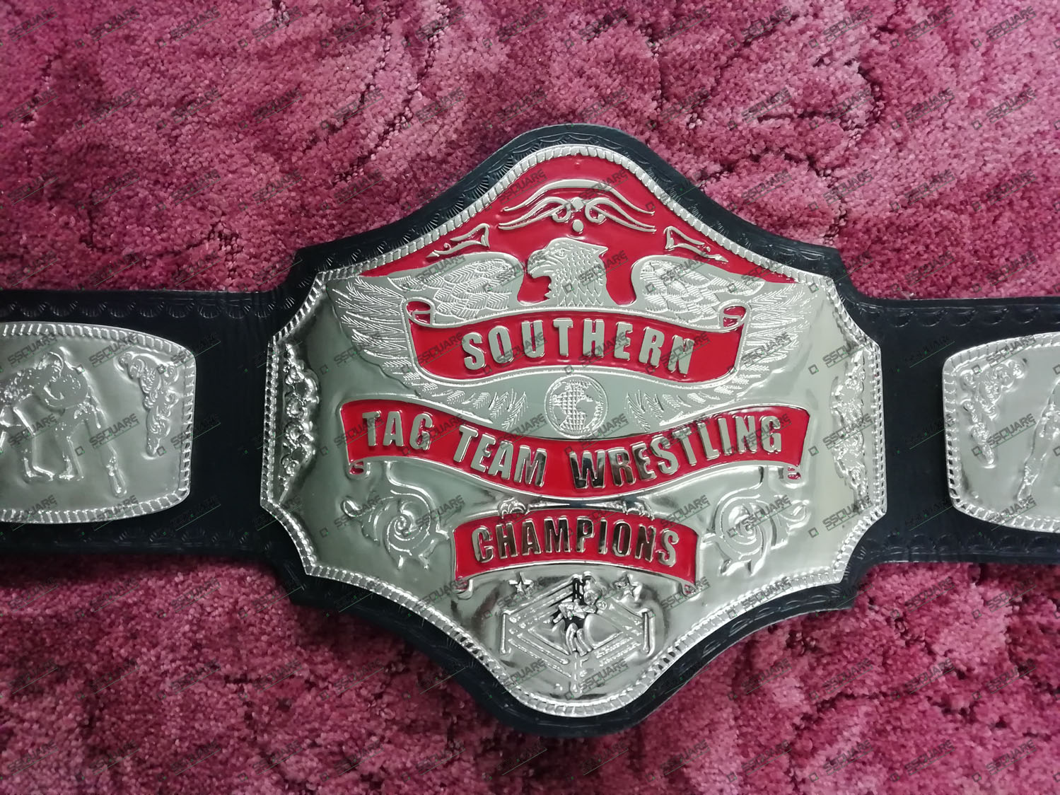 NWA Southern Tag team Wrestling Champion replica belt