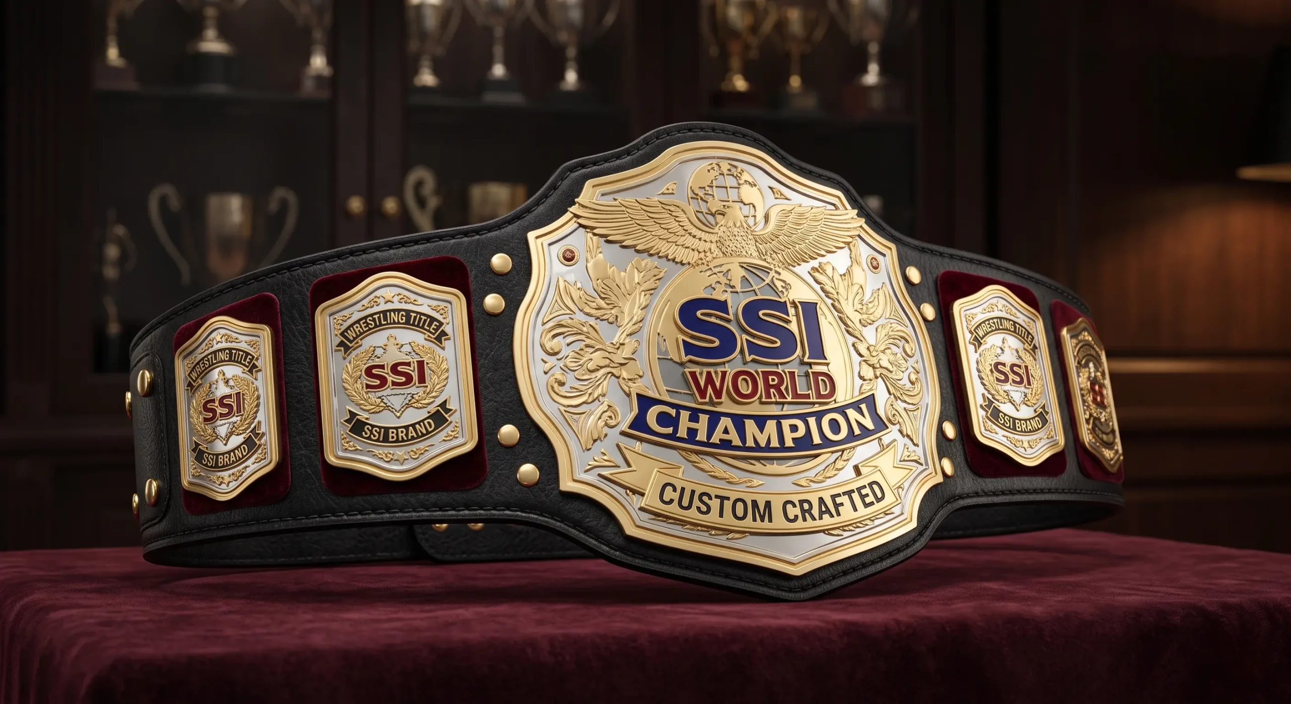 SSI World Champion custom crafted championship belt